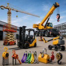 Cranes, Forklift & Lifting Machines